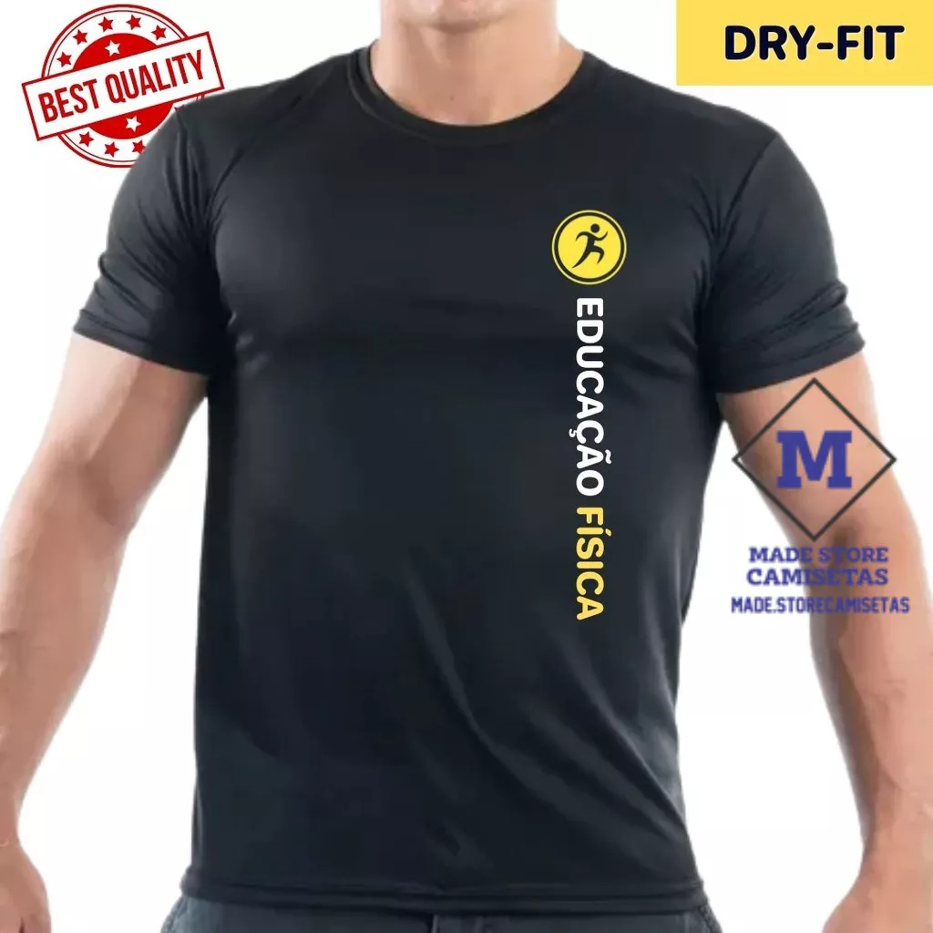 Camiseta Camisa Professor Estudante Educação Física Made Store Personal ...