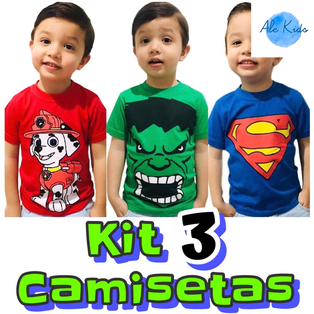 Camisetas infantil da Quebrada favela Chave Peita Vários tamanhos PAC05