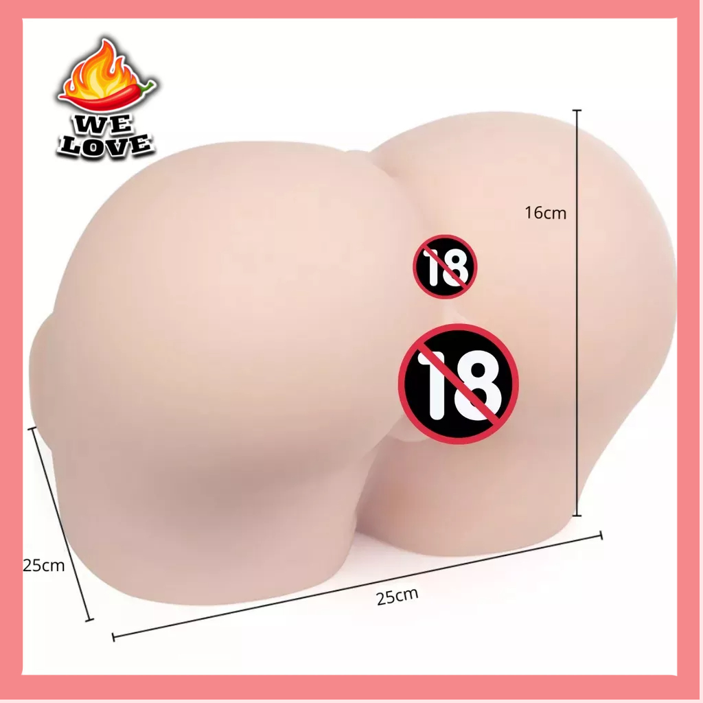 Masturbador Masculino Anus e Vagina Bunda Real 100% Cyberskin | Shopee  Brasil