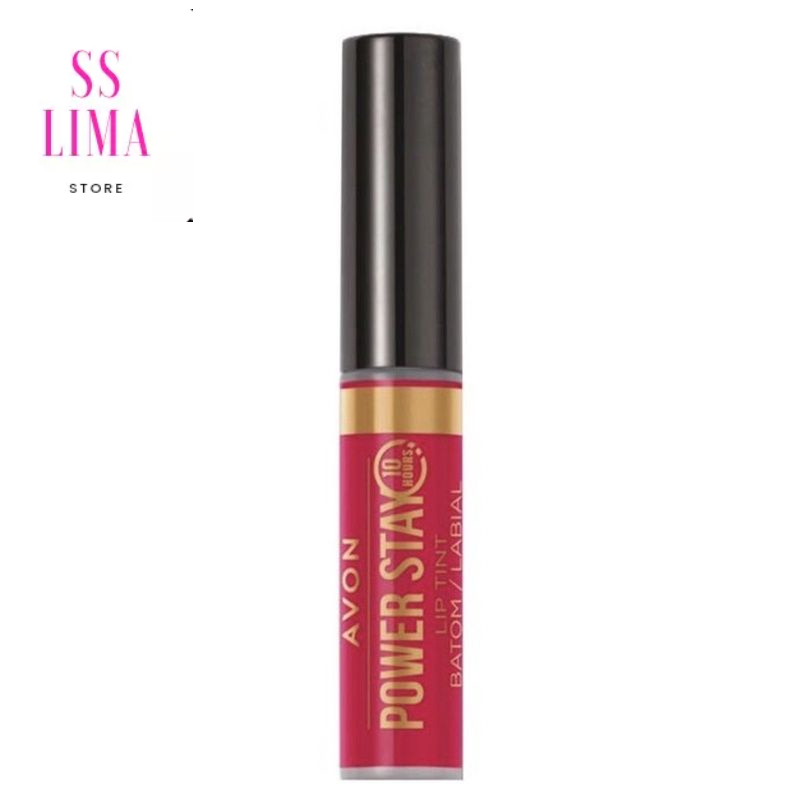 Lip Tint Avon Power Stay vermelho discreto Shopee Brasil