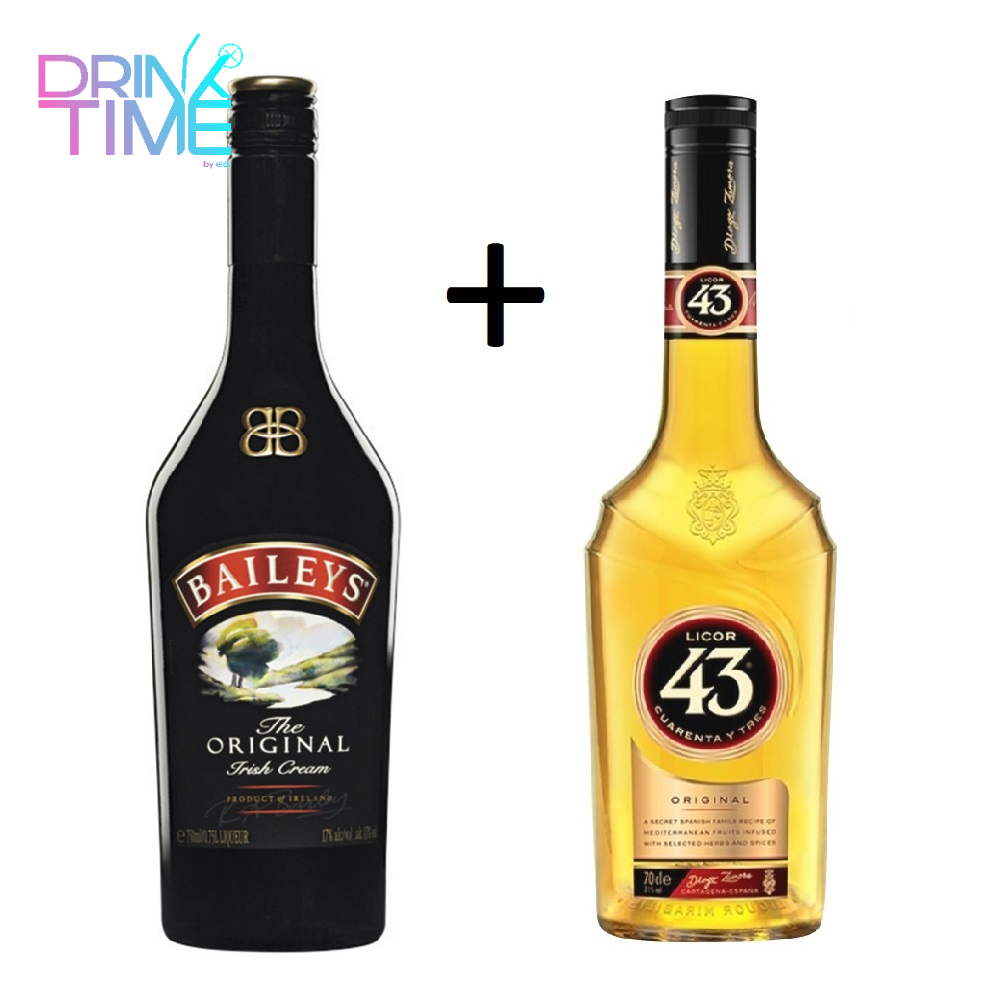Licor Baileys 750ml + Licor 43 700ml Shopee Brasil