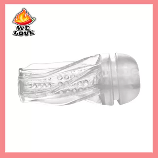 Vibrador Masculino Lanterna Transparente Masturbador Vibro