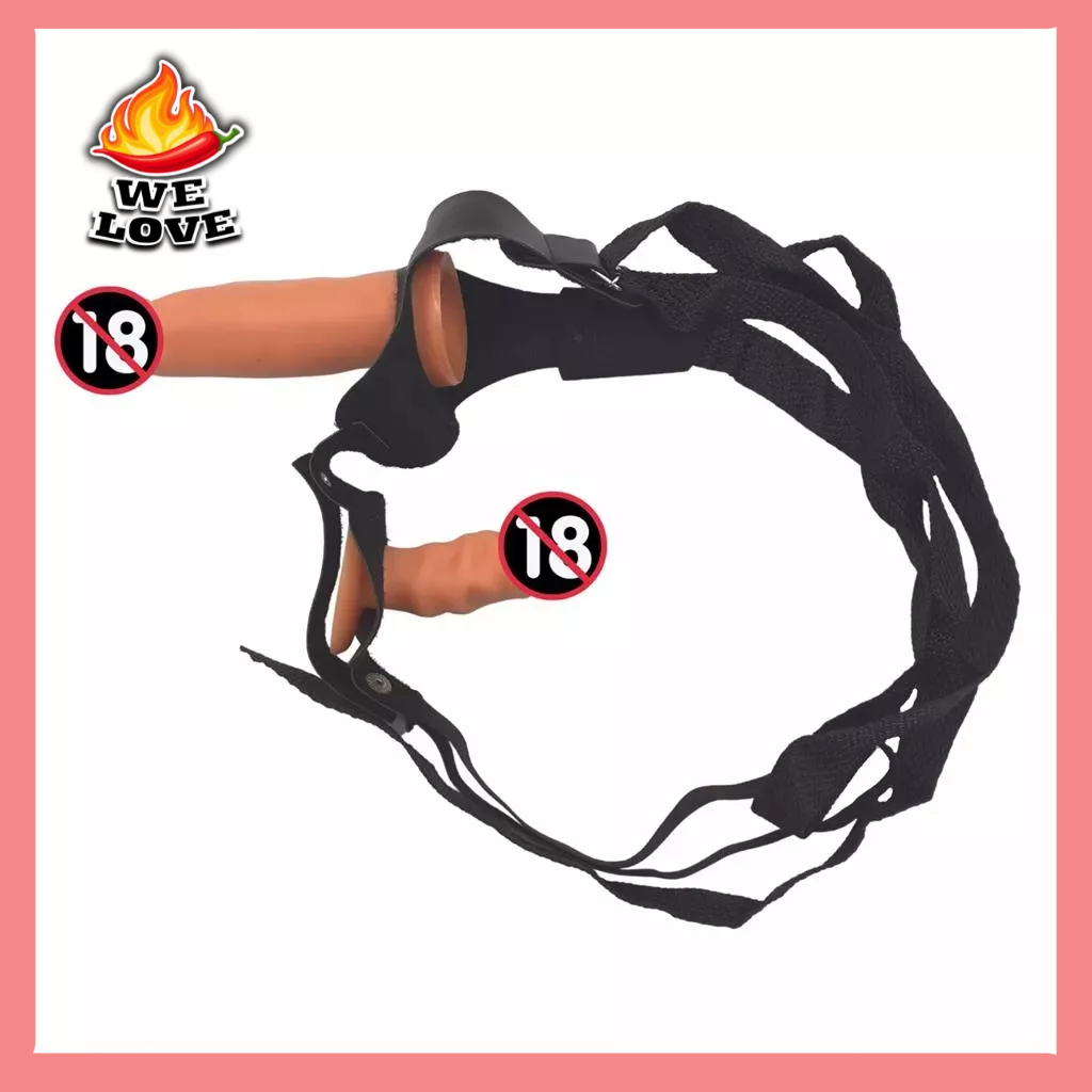 Strapon Cinta Peniana Dupla Penetracao 2 Protese 16cm 10cm Casal