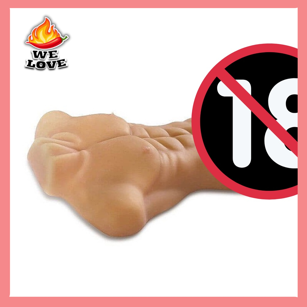 Boneco Masturbador Feminino Corpo Homem Pênis Ânus Sex Shop