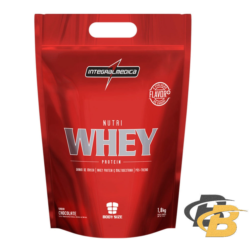 Nutri Whey Protein Concentrado – 1,8kg – Integral Médica