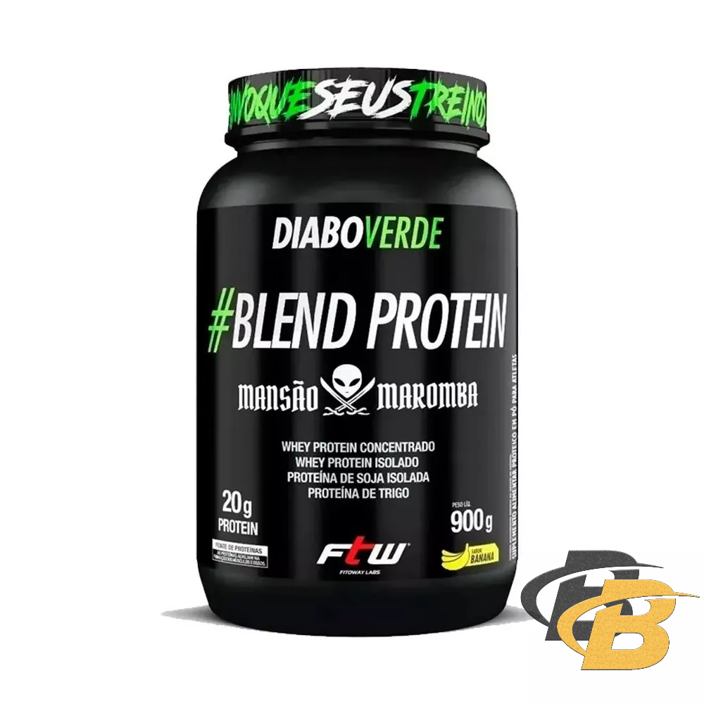 Blend Protein Diabo Verde 900g Whey Mansão Maromba – Ftw