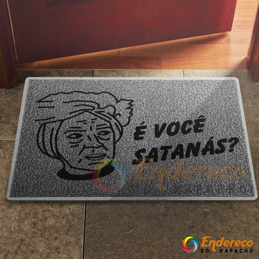 Tapete É Você Satanás? Chaves Turma do Chaves Chesperito Decoração Porta Quarto