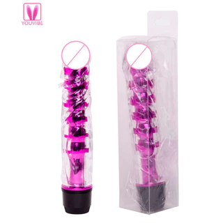 Vibrador Personal com Capa Peniana de Silicone com Textura Massageadora Roxo