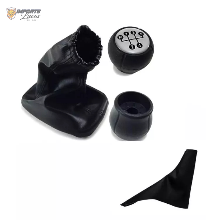 Coifa Cambio Astra 1999 a 2011 + Freio De Mão - Bola Prata | Shopee Brasil