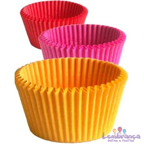 Forminha para Cupcake Branca - 45 Unidades - Extra Festas