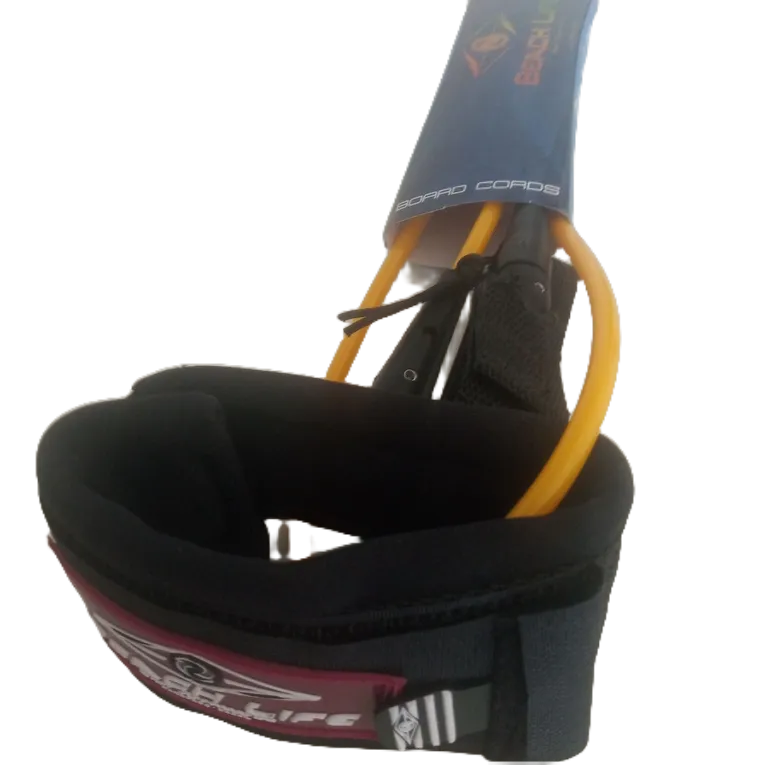 Leash Surf Cordinha Profissional Duplo Distorcedor Injetado 8' pes