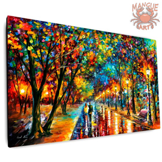 Quadro releitura de Leonid Afemov Dream come true art.
