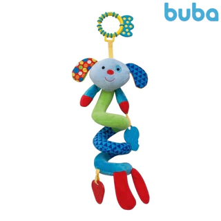 Móbile Cachorrinho Mola Espiral Berço Carrinho Happy Zoo Buba