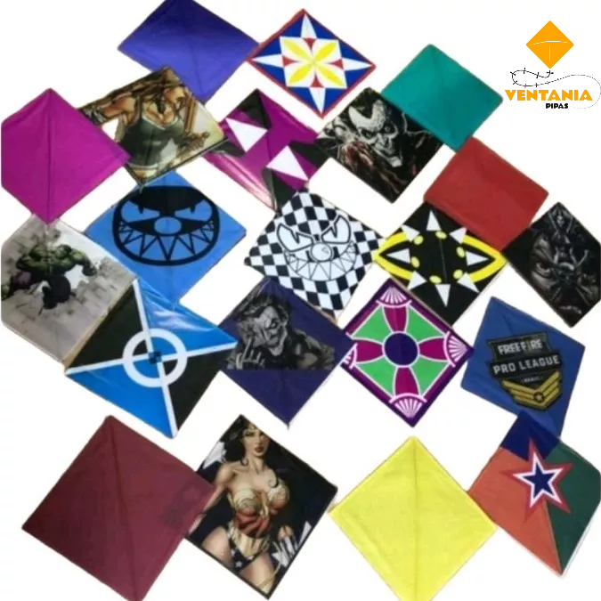 Pipas Raias Peixinhos Sortidos Pacote 50 unidades Flechinha | Shopee Brasil
