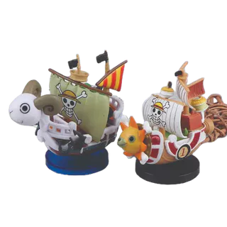 Navios One Piece Marry Sunny Action Figure Miniatura 3 Peças