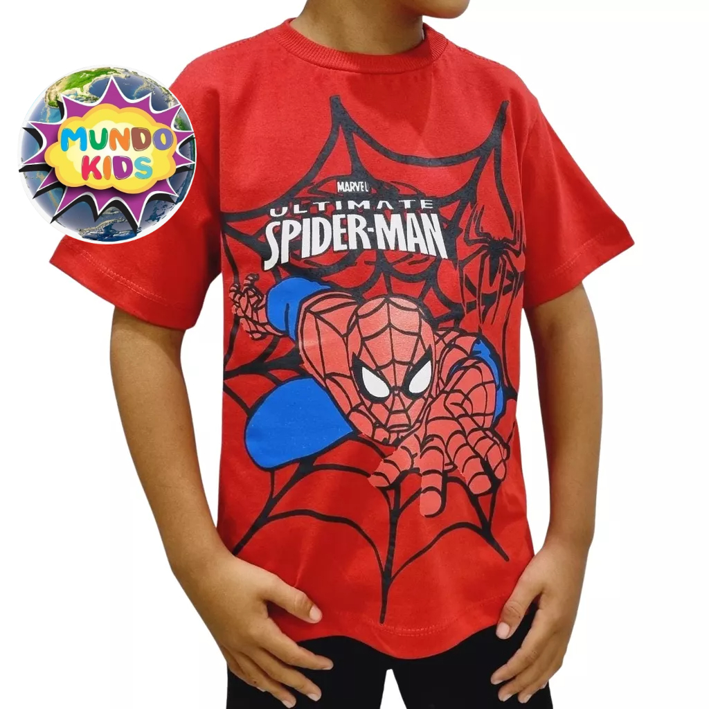 Camiseta Camisa Miles Morales Homem Aranha Preto Menino &8_x000D_