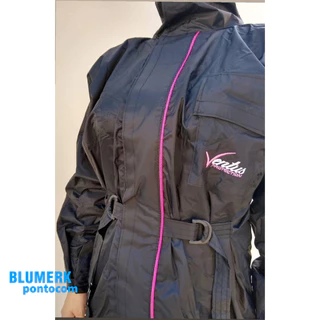 Capa De Chuva Motoqueiro Nylon/forrada/impermeável - Feminino