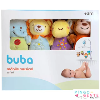 Móbile Musical Girátorio Com Canção De Ninar Bebê Buba