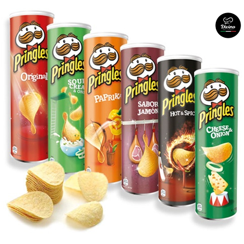 Batata Frita Churrasco Pringles Lata 120g