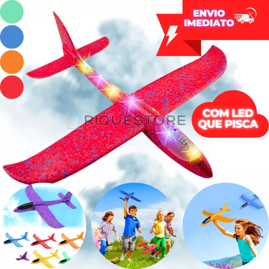 Aviões de brinquedo, EPP espuma desmontada e aerodinâmica Avião de isopor  para crianças para esportes ao ar livre para brincar : :  Brinquedos e Jogos