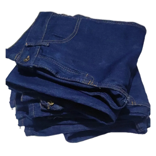 Kit 3 Calças Jeans Masculinas Básicas Azul para Trabalho Barata 100% algodão