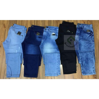 Calça Jeans Masculina Slim Elastano Revenda Promoção  atacado