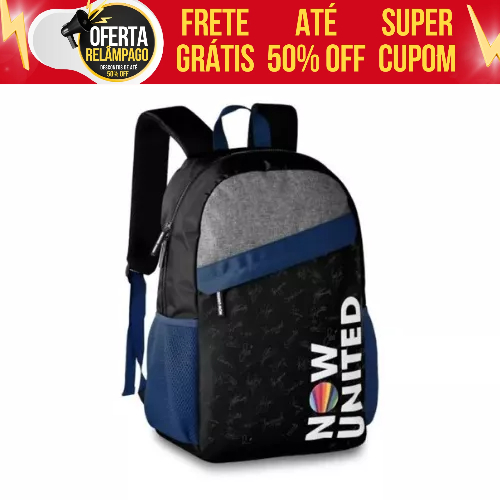 Mochila Now United Original Autografada Pop Rock Lançamento