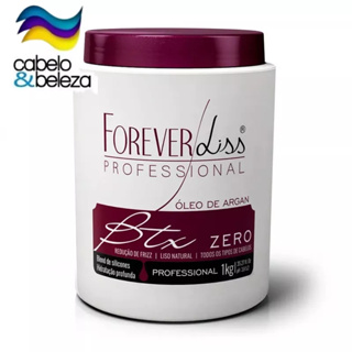 Novo Botox Capilar Argan Oil Forever Liss 1000g - Tratamento Realinhamento Capilar Alisamento