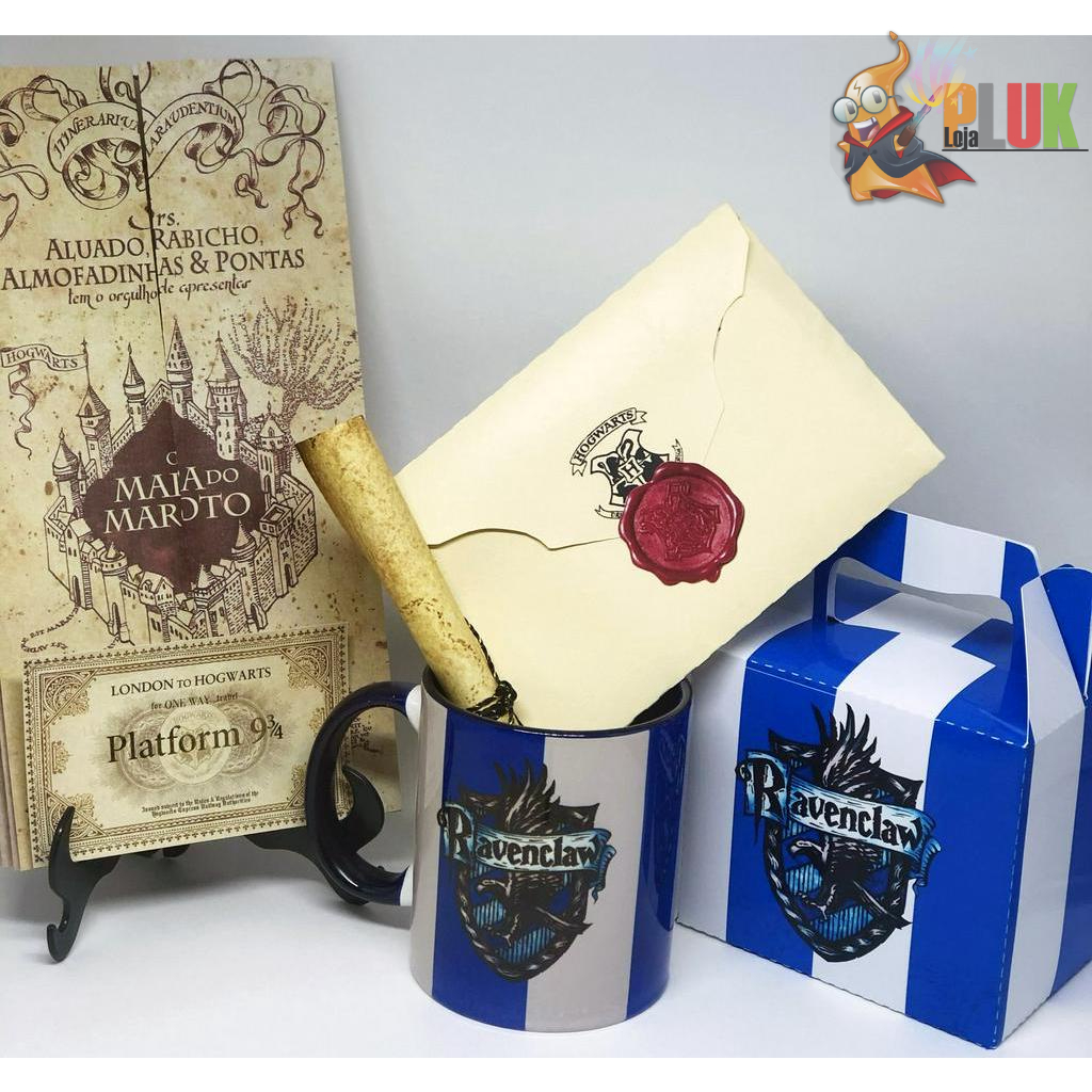 Varinhas Artesanais Harry Potter + Embalagem Casas Hogwarts