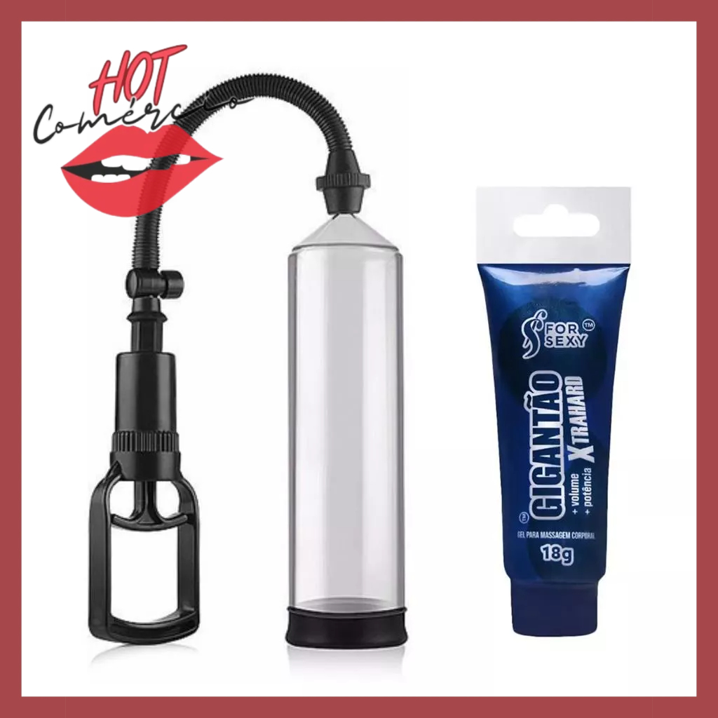 Kit Sex Shop Bomba Peniana Cresce e Engrossa + Lubrificante Aumenta o  Volume Gigantao Intimo Sexual | Shopee Brasil