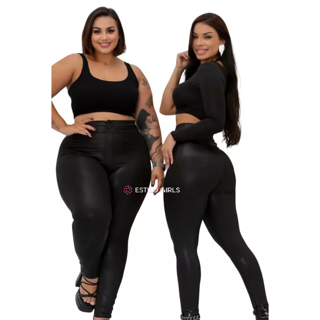 CALÇA FEMININA BLACK LEGGING - PLUS SIZE - Loja Moda Grande Brasil