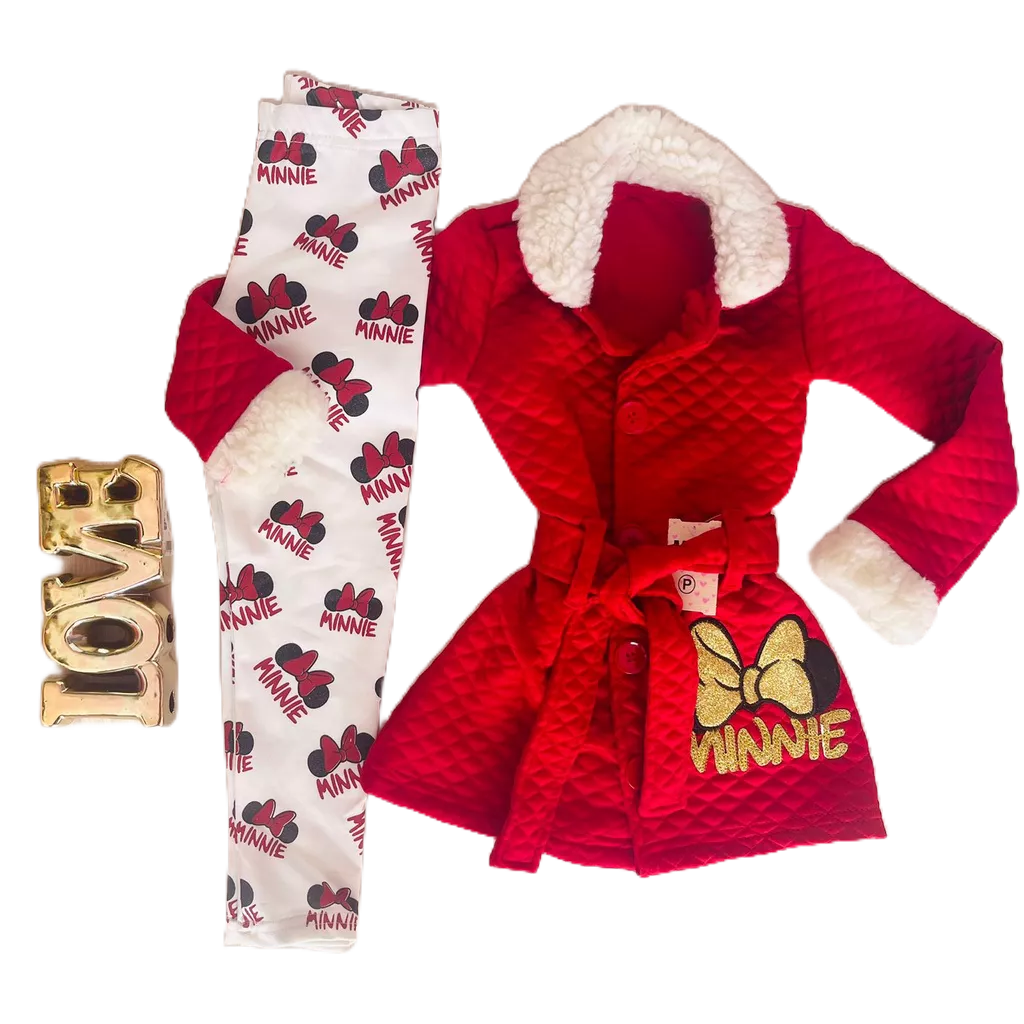 Conjunto infantil menina blogueirinha 2 peças inverno