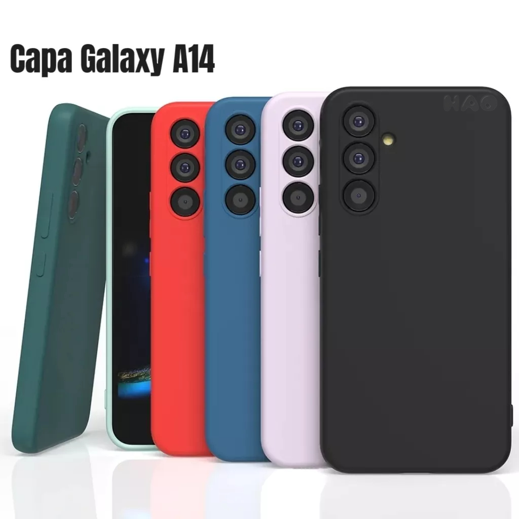 Capa Capinha Silicone Aveludada Para Samsung Galaxy A14/A 14 5G