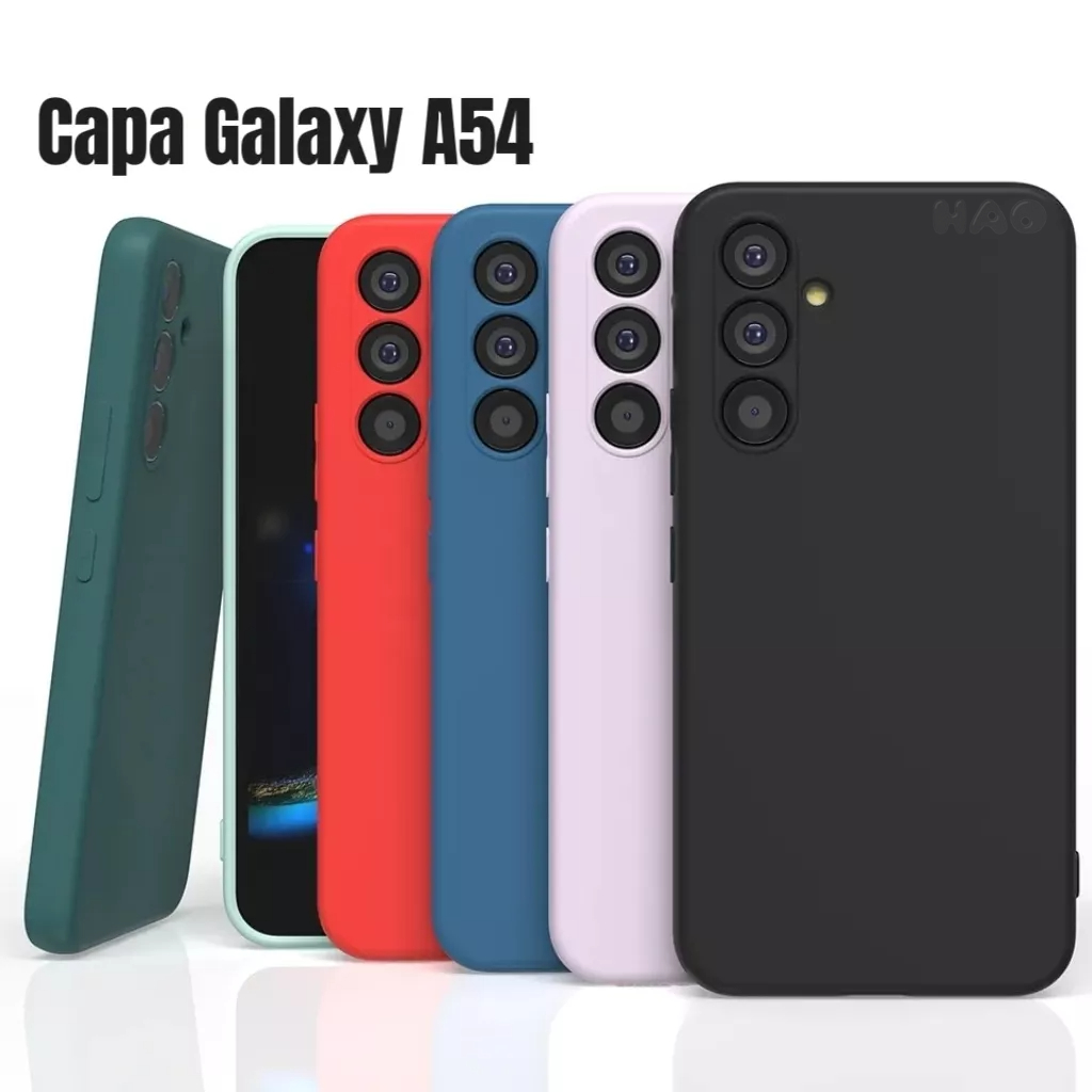 Capa Capinha Silicone Aveludada Para Samsung Galaxy A54