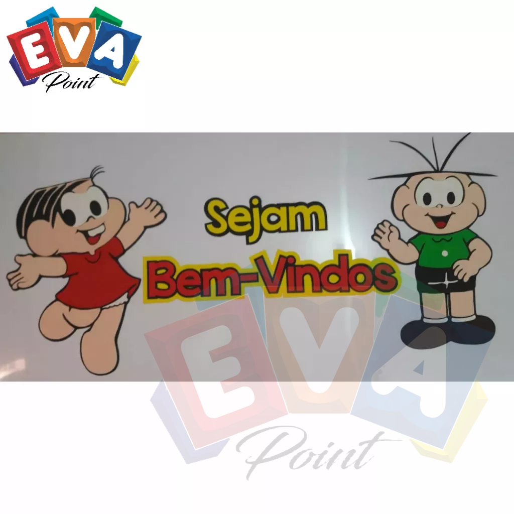 Painel Em Eva Sejam Bem Vindos Shopee Brasil