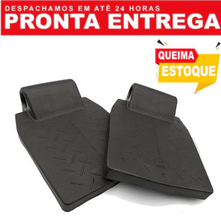 Apoio de Pé Pedal Lateral para Cadeira de Rodas Jaguaribe (PAR)