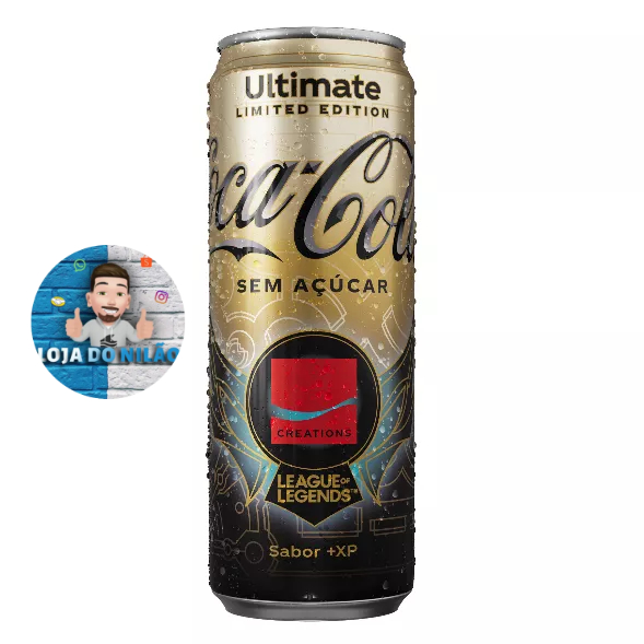 Coca-Cola Ultimate League Of Legends LOL 310ml Lançamento