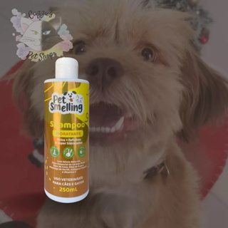 Kit Shampoo e Condicionador Super Brilho Pet para Cães e gatos Pet Smelling  pelos mais fofinhos e brilhantes