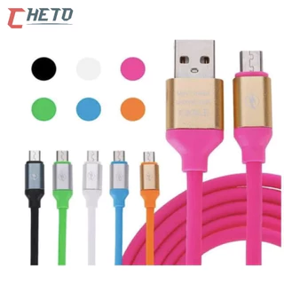 Cabo Carrega Macaron Usb Dados Turbo Celular V8/ tipo c/ IPHONE Todas Marcas 1.2m