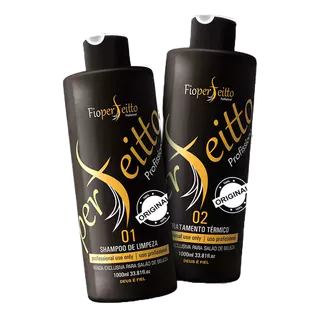 Kit Escova Definitiva Fioperfeitto Professional 2x1000ml