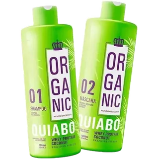 Escova Progressiva De Quiabo Organic 2x1Litro