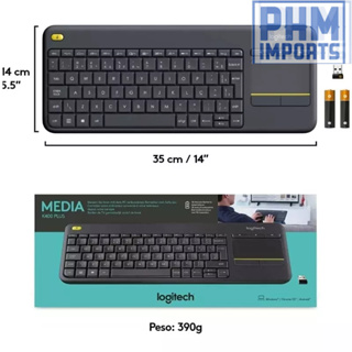 teclado sem fio, botão de troca de modo 2,4 GHz touchpad sem fio ultra mini  fino usb recarregável melhora a velocidade de digitação para x caixa de