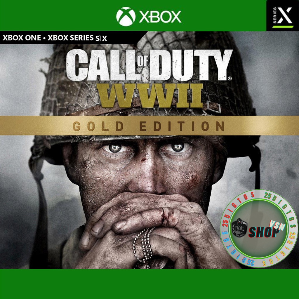 Jogo Midia Fisica Call Of Duty Wwii Golden Edition Xbox One em