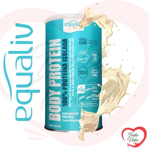 Body Protein Equaliv Proteína Isolada Whey – Original 450G