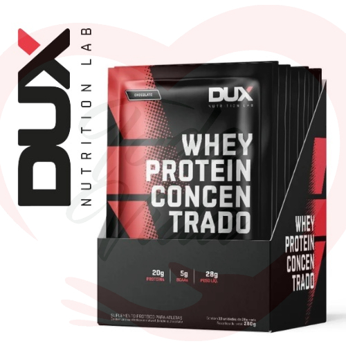 Dux Whey Protein Caixa – Todos Sabores com 10unidades
