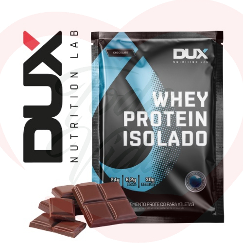 Dux isolado Whey Protein Isolado – CHOCOLATE – Saches Unitarios 27g