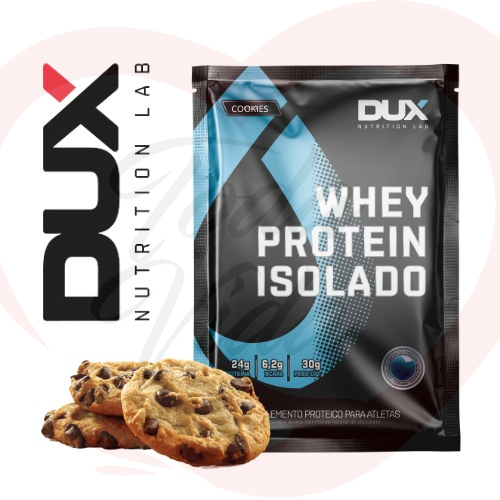 Whey Protein Isolado – COOKIES – Saches 27g – Dux Isolado