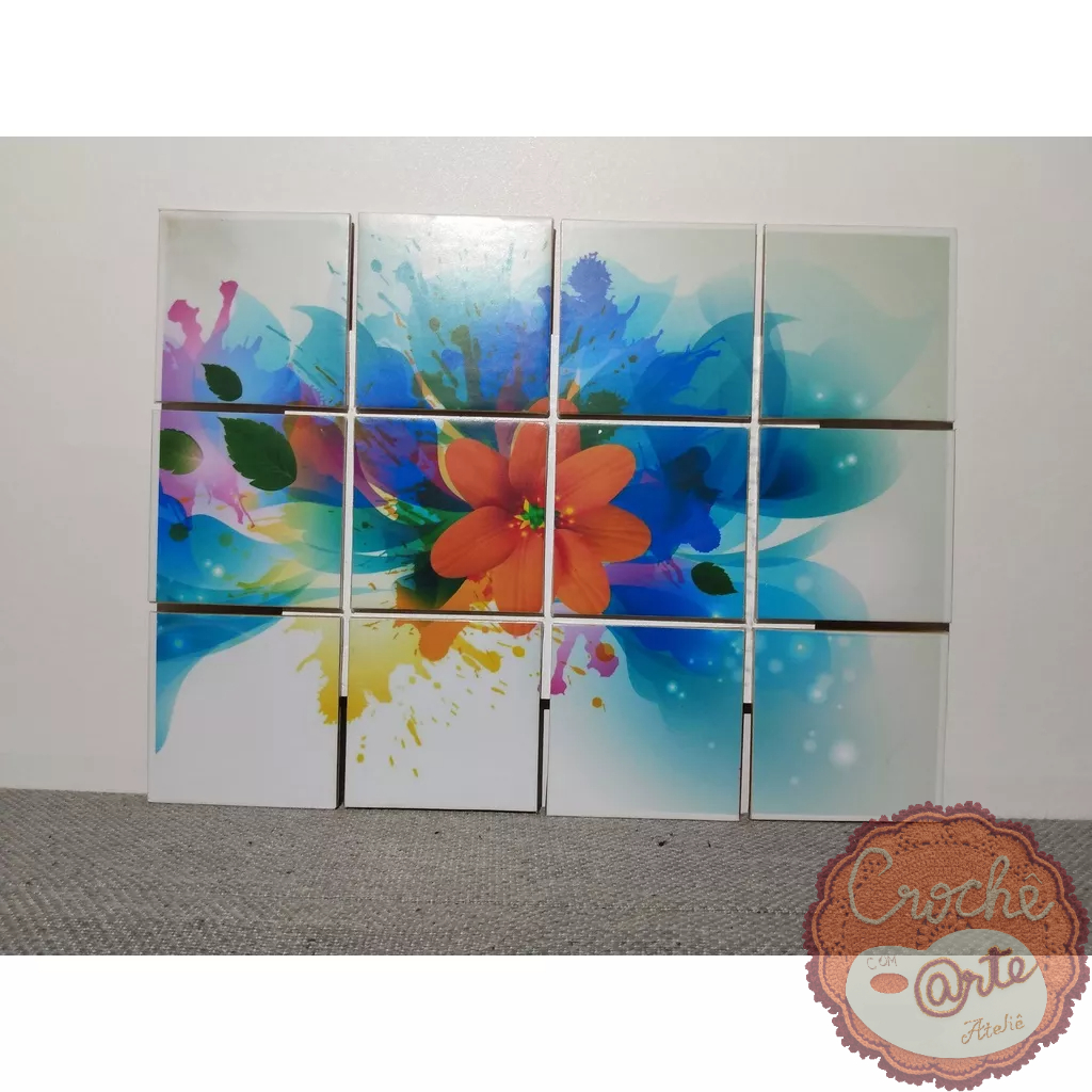 Quadro Mini Mosaico A4 | Shopee Brasil