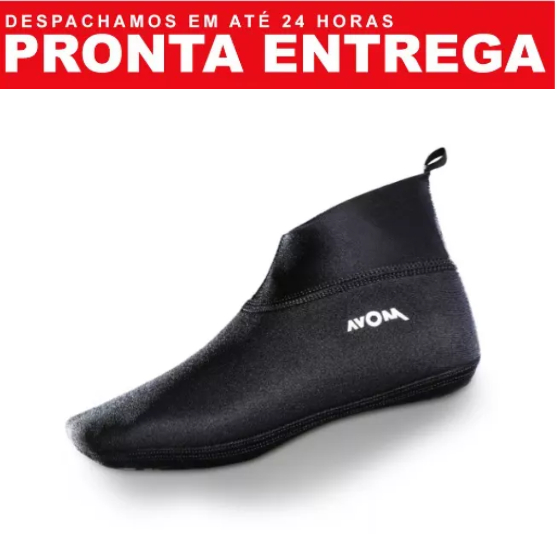 Sapatilha Beach Tennis Neoprene Proteção Térmica Mova Comfort