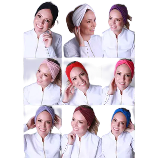 Faixa de Cabelo Turbante Feminina - Modelo Headband